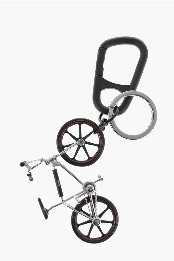 Christian Dior Portachiavi a Forma di Bicicletta in Ottone taglia Unica