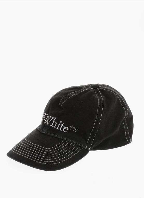 Off-White SEASONAL Cappello Baseball in Cotone con Logo Ricamato taglia Unica