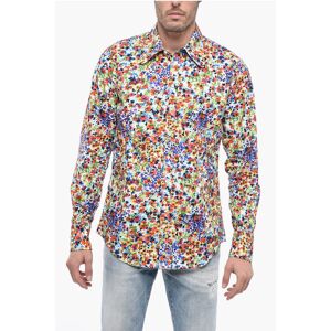 Dsquared2 Camicia in Cotone BOB con Motivo Florale taglia 46