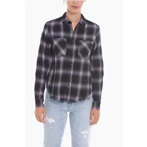 Amiri Camicia in Flanella SHADOW con Motivo Plaid Check taglia Xs