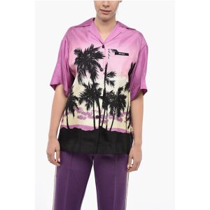 Palm Angels Camicia Stampata SUNSET Bowling Fit taglia 36