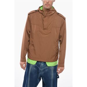 Christian Dior Giacca a Vento in Nylon con Half Zip taglia 46