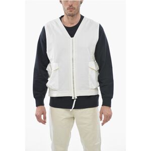 CP Company Gilet in Cotone MERCERIZED con Zip e Tasche in Nylon taglia Xxl