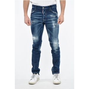 Dsquared2 Jeans 5 Tasche Cool Guy Fit in Denim Distressed 17cm taglia 52