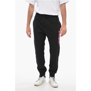 Versace Joggers in Cotone con Logo Floccato taglia M