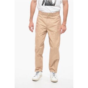 Lanvin Pantaloni in Misto Cotone con Zip alla Caviglia taglia 50