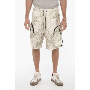 A Cold Wall Shorts Cargo a Quadri Rip Stop effetto Marmo taglia 46