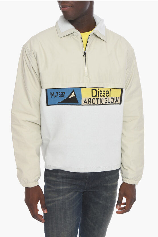 Diesel Giubbotto in Maglia K-MARC con Half Zip taglia Xl