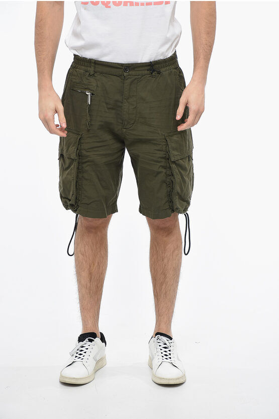 Dsquared2 Shorts Cargo BIG ELASTIC con Coulisse taglia 52