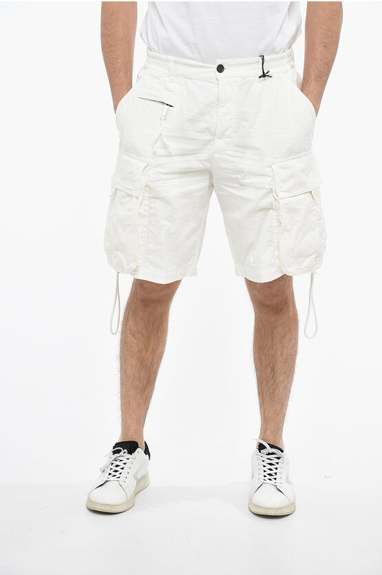 Dsquared2 Shorts Cargo BIG ELASTIC con Coulisse taglia 52