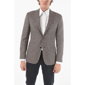 Corneliani CC COLLECTION giacca a 2 bottoni REFINED due spacchi revers taglia 50