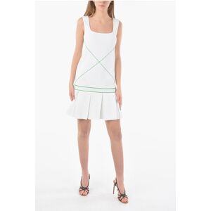 Bottega Veneta Mini Dress Tennis con Scollo Quadrato taglia M