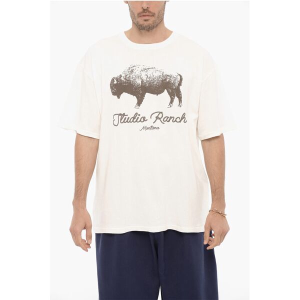 t-shirt girocollo studio ranch stampata sul fronte taglia xl