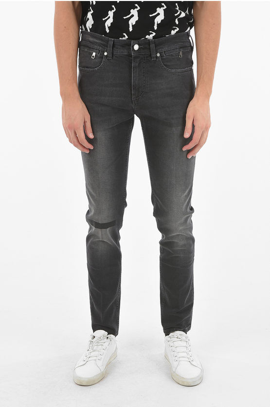 Neil Barrett Jeans Skinny Fit Sfumato 16cm taglia 31