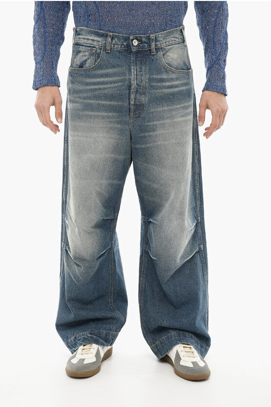 Studio Jeans Stonewashed a Gamba Ampia 28cm taglia 31