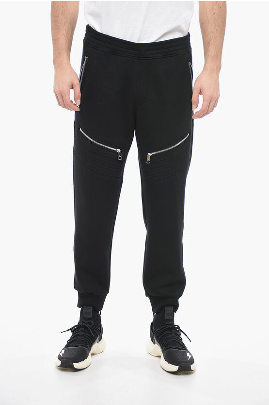 Neil Barrett Joggers Biker Multitasca con Polsini taglia Xl