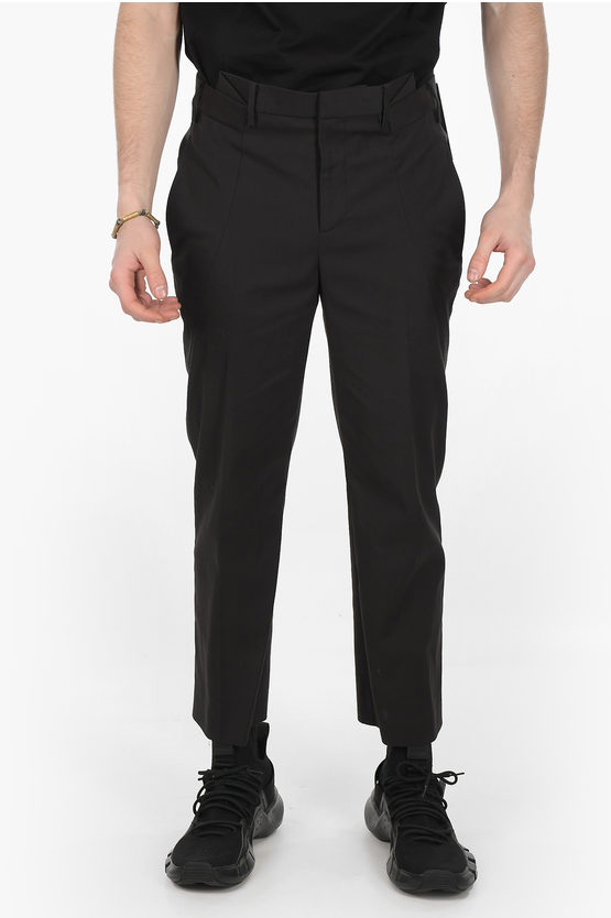 Neil Barrett Pantaloni 4 Tasche SLIM FIT con Passanti taglia 50