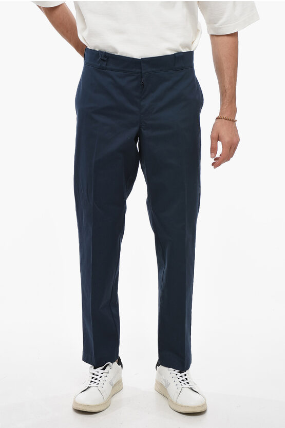 Prada Pantaloni Chino in Cotone Twill con Passanti taglia 52