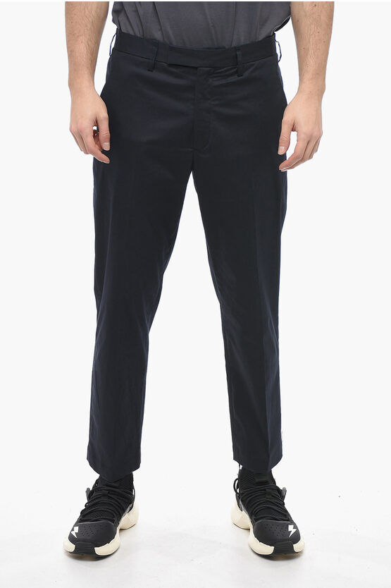 Neil Barrett Pantaloni JAMIE Slim Fit con Passanti taglia 50