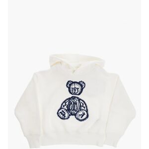 Palm Angels Kids Felpa Hoodie con Ricamo Teddy in Spugna taglia 8 A