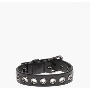 Christian Dior Bracciale in Pelle con Occhielli taglia Unica