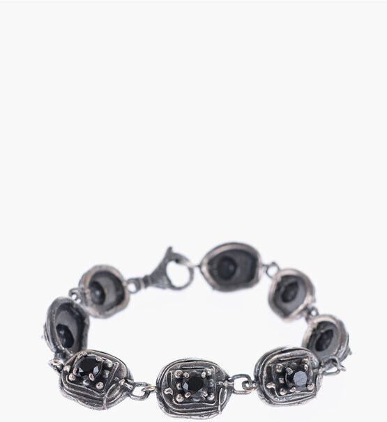 Quinto Ego Bracciale RAW&GEMME in Argento taglia 18