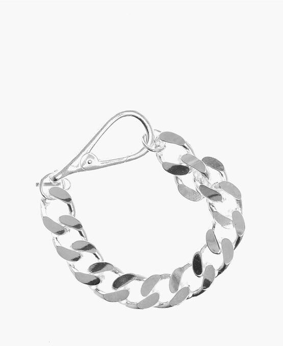 Hatton Labs Bracciale XL CUBAN a Catena in Argento taglia 8.5