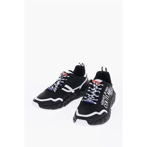 Versace JEANS COUTURE Sneakers ATOM in Tessuto con Stampa Logo a Con taglia 43