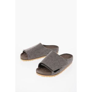 Birkenstock Sliders FELIZ in Lana Con Chiusura in velcro taglia 43