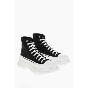 Alexander McQueen Sneakers Alte Allacciate con Platform 7cm taglia 44