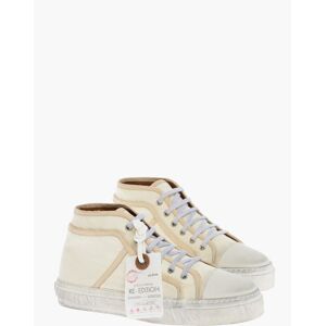 Dolce&Gabbana Sneakers High-Top In Pelle Effetto Vintage taglia 42