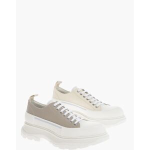 Alexander McQueen Sneakers In Pelle Low-Top Con Suola Platform taglia 44