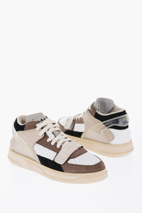 run of sneakers scott colorblock in pelle taglia 43