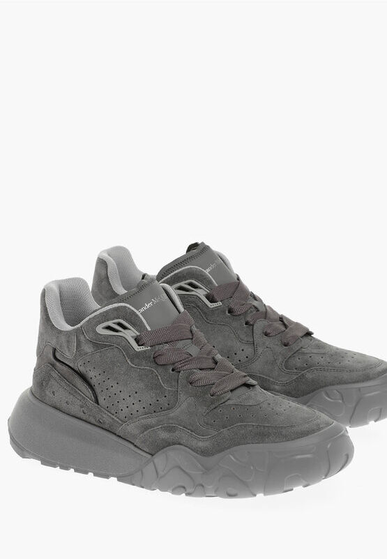 Alexander McQueen Sneakers Allacciate SENSORY in Suede taglia 40