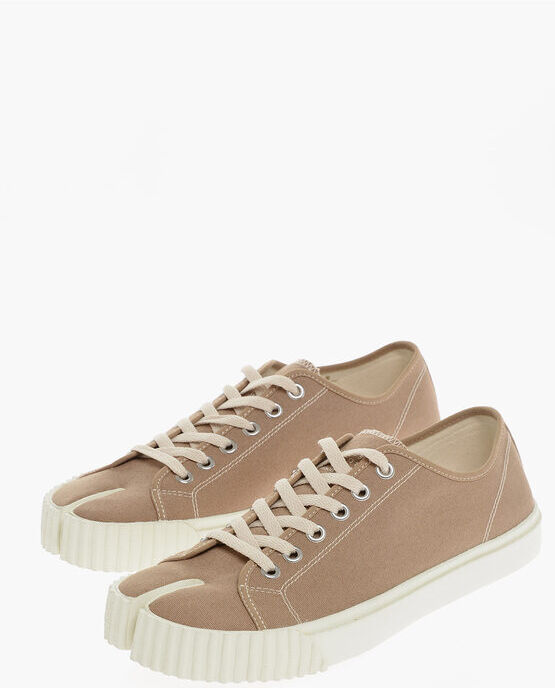 Maison Margiela Sneakers Low-Top Tabi In Canvas taglia 42,5