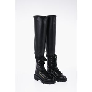 Christian Dior Anfibi Thigh-High D-FIGHT Elasticizzati taglia 36