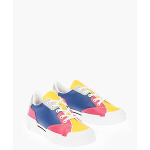 Moschino LOVE Sneakers in Pelle TEXTURE50 con Logo taglia 38