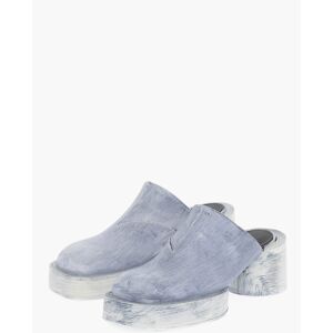 Maison Margiela MM6 Mules in Pelle effetto Verniciato con Tacco 6,5cm taglia 37