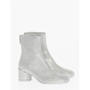 Maison Margiela MM6 Tronchetto Glitter con punta quadrata 6cm taglia 37,5