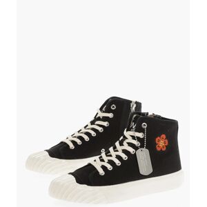 PARIS Sneakers Alte KENZOSCHOOL in Canvas con Zip Laterale taglia 39