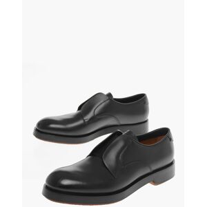 Zegna Scarpe Derby UDINE in Pelle con Inserto Elastico taglia 10