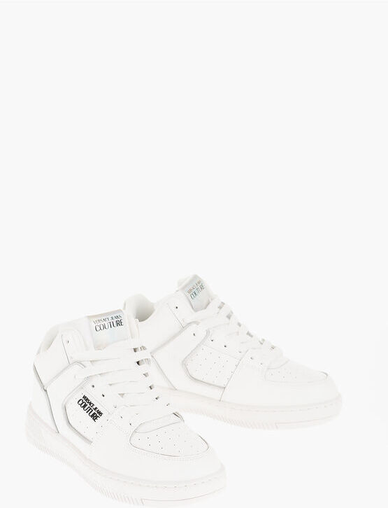 Versace JEANS COUTURE Sneakers MEYSSA in Pelle con Dettaglio Iridesc taglia 37