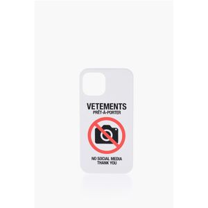 Vetements Cover Iphone 12 PRO Antisocial In Ecopelle taglia Unica
