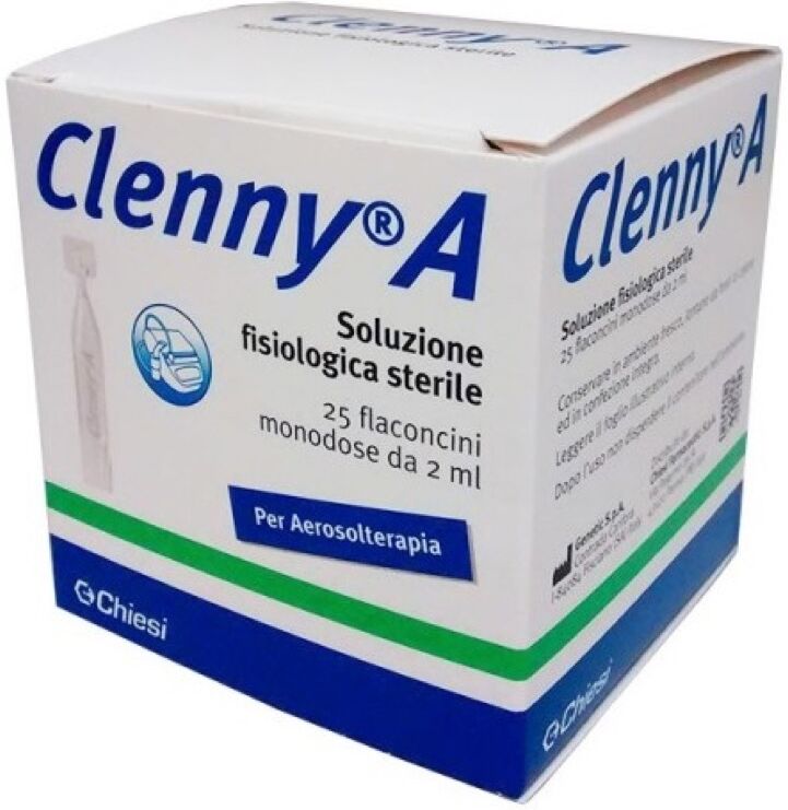 Clenny A - Soluzione Fisiologica Sterile - 25 Flaconcini Clenny A - Soluzione Fisiologica Sterile - 25 Flaconcini
