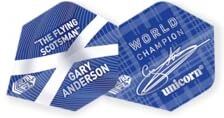 Unicorn Gary Anderson Campione del Mondo, Voli Ultrafly Unisex, Blu, Plus