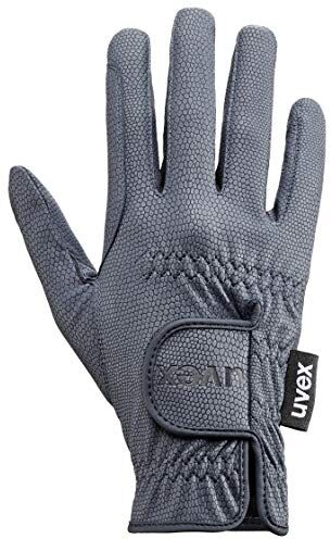 Uvex sportstyle, guanti da equitazione elasticizzati unisex, ottimo grip e robusti, compatibile con touchscreen, blue, 7.5