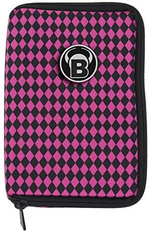 Bull s dartcase TP, Unisex, Dartcase, Rosa/Nero, 18 x 12 x 5 cm