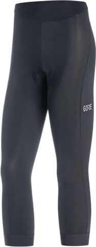 GORE WEAR GOREWEAR C3 Donna 3/4 Tights+, Nero, 42