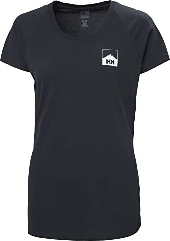 Helly Hansen Donna Nord Graphic Drop T-Shirt, Blu, M