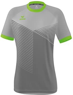 Erima Mantua Maglia, Silver Grey/Green Gecko, 42 Donna